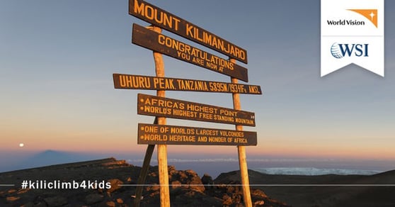 Screenshot of the Kili Climb for Kids documentary.