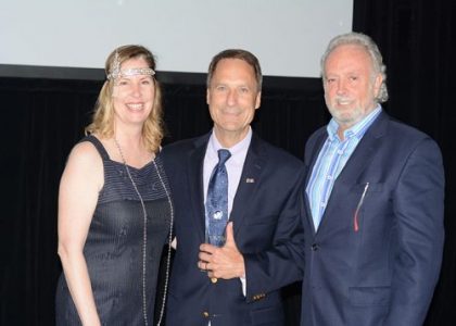 In the picture from left to right: Valerie Brown-Dufour, Neil Lappe (WSI Digital Marketing Consultant, USA/Canada – 2018) and Mark Dobson&nbsp;