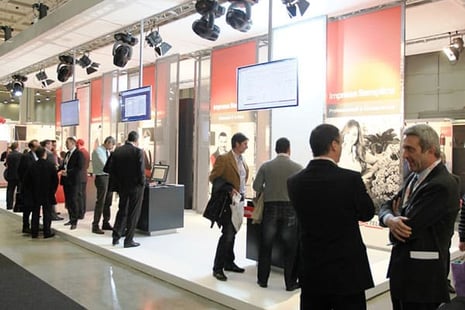 Photo of people mingling at a networking event.