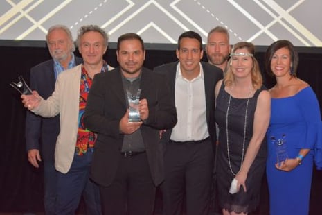 Photo of the WSI People's Choice Award winners.