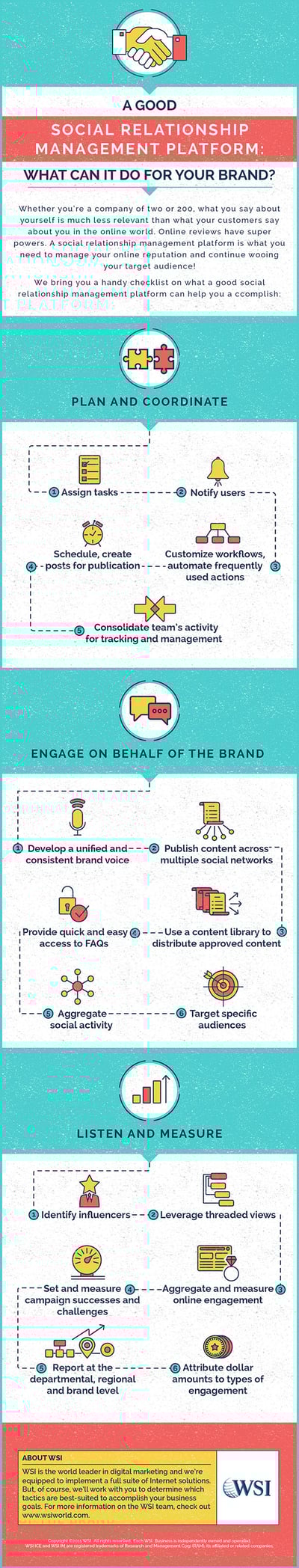 A Good Social Relationship Management Platform Infographic (FULL)