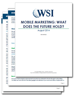 WSI World Blog - Whitepaper: The Future of Mobile Marketing Image 2