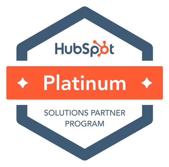 HubSpot Platinum Partner Badge